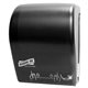 Genuine Joe Solutions Touchless Hardwound Towel Dispenser - Touchless, Hardwound Roll - Black - Touch-free, Anti-bacterial - 1 E