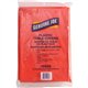Genuine Joe Plastic Rectangular Table Covers - 108" Length x 54" Width - Plastic - Red - 6 / Pack