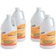 Genuine Joe Lemon Dish Detergent Gallon - For Multipurpose - 128 fl oz (4 quart) - Lemon Scent - 4 / Carton - Film-free - White