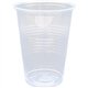 Genuine Joe 7 oz Transparent Beverage Cups - 100 / Pack - 25 / Carton - Clear - Plastic - Beverage, Cold Drink