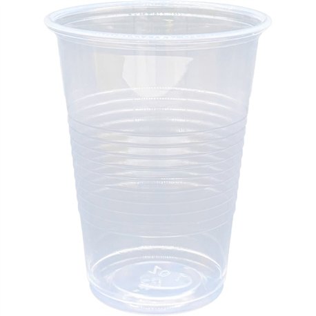 Genuine Joe 7 oz Transparent Beverage Cups - 100 / Pack - 25 / Carton - Clear - Plastic - Beverage, Cold Drink