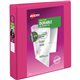 Avery Durable View Binder - 1 1/2" Binder Capacity - Letter - 8 1/2" x 11" Sheet Size - 375 Sheet Capacity - 3 x Slant Ring Fast