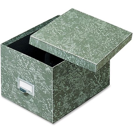 Globe-Weis Agate Heavy-duty Card File Lid Box - Internal Dimensions: 9" Width x 6" HeightExternal Dimensions: 11.6" Depth - 1000