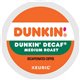 Dunkin' K-Cup Dunkin Decaf Coffee - Compatible with Keurig Brewer - Medium - 22 / Box