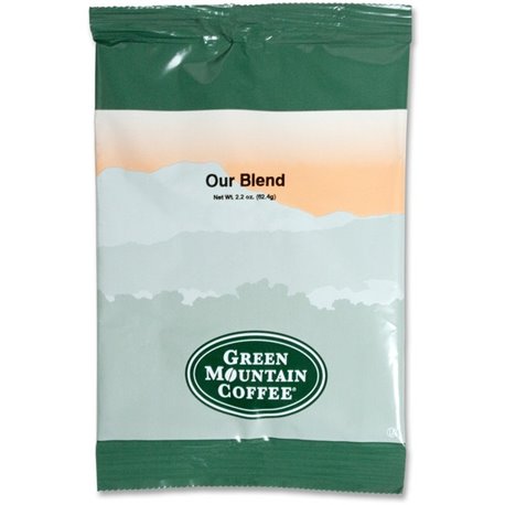 Starbucks Ground Our Blend Coffee - Light/Mild - 2.2 oz Per Packet - 100 Packet - 100 / Carton