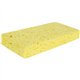 Genuine Joe Cellulose Sponges - 6" Height x 3.7" Width x 1.6" Thickness - 24/Carton - Cellulose - Yellow