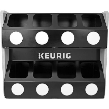 Keurig Premium 8-Sleeve K-Cup Pod Storage Rack - 18" Height x 16" Width x 21" Depth - 1 Carton