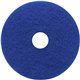 Genuine Joe Floor Cleaner Pad - 5/Carton - Round x 17" Diameter - Cleaning, Scrubbing - 350 rpm to 800 rpm Speed Supported - Res