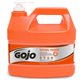 Gojo Natural Orange Pumice Hand Cleaner - Citrus ScentFor - 1 gal (3.8 L) - Pump Bottle Dispenser - Dirt Remover, Oil Remover, G