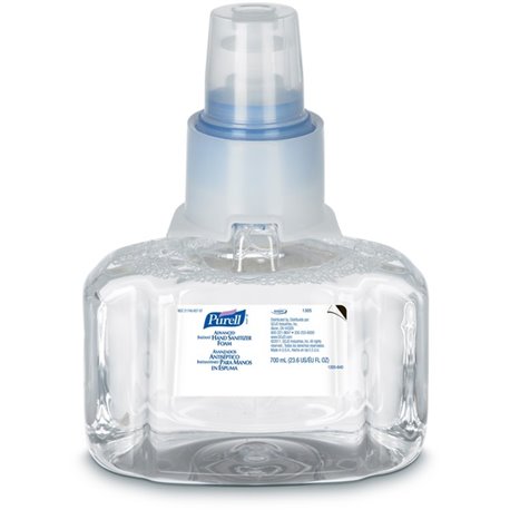 PURELL Advanced Hand Sanitizer Foam Refill - Clean Scent - 23.7 fl oz (700 mL) - Pump Bottle Dispenser - Kill Germs - Hand - Cle