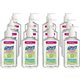 PURELL Hand Sanitizer Gel - Fragrance-free Scent - 12 fl oz (354.9 mL) - Pump Bottle Dispenser - Kill Germs - Clear - 12 / Carto