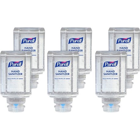 PURELL Advanced Hand Sanitizer Gel Refill - Clean Scent - 15.2 fl oz (450 mL) - Push Pump Dispenser - Kill Germs - Hand, Skin - 