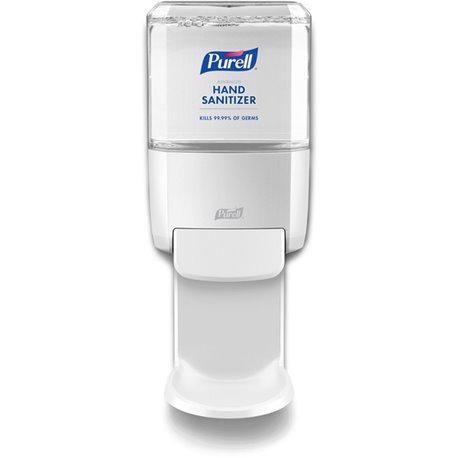 PURELL ES4 Hand Sanitizer Manual Dispenser - Manual - 1.27 quart Capacity - Locking Mechanism, Durable, Wall Mountable - White -