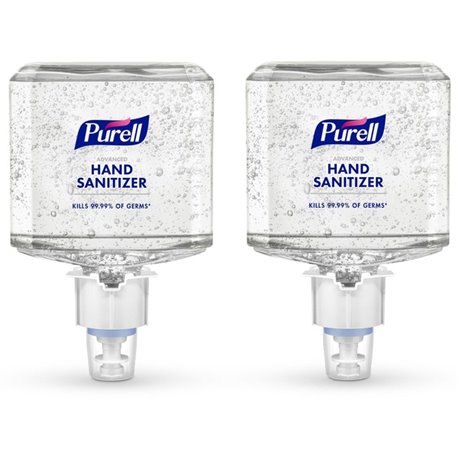 PURELL Advanced Hand Sanitizer Gel Refill - Citrus, Fruity Scent - 40.6 fl oz (1200 mL) - Kill Germs - Hand, Skin - Clear - Dye-