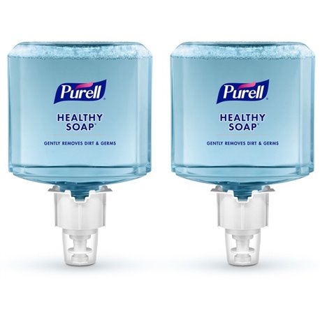 PURELL HEALTHY SOAP ES4 Fresh Scent Foam Refill - Fresh ScentFor - 40.6 fl oz (1200 mL) - Dirt Remover, Kill Germs - Hand, Skin 