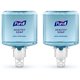 PURELL HEALTHY SOAP ES4 0.5% BAK Antimicrobial Foam Refill - 40.6 fl oz (1200 mL) - Hand, Skin - Moisturizing - Blue - Bio-based