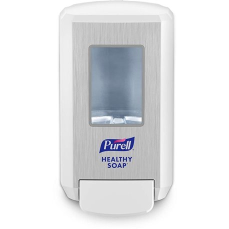 PURELL CS4 Soap Dispenser - Manual - 1.32 quart Capacity - Site Window, Wall Mountable, Durable - White - 1 / Carton