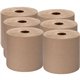 Genuine Joe Embossed Hardwound Roll Towels - 7.88" x 1000 ft - 2" Core - Kraft - 6 / Carton