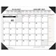 At-A-Glance 2-Color Desk Pad - Extra Large Size - Julian Dates - Yearly - 12 Month - January 2025 - December 2025 - 1 Month Sing