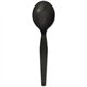 Genuine Joe Heavyweight Disposable Soup Spoons - 1 Piece(s) - 1000/Carton - Soup Spoon - 1 x Soup Spoon - Disposable - Textured 