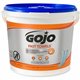 Gojo Fast Towels Hand/Surface Cleaner - 9" x 10" - White - 225 Per Canister - 1 Each