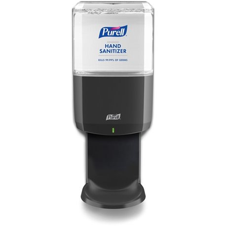 PURELL ES6 Touch-Free Hand Sanitizer Dispenser, Graphite (6424-01) - Automatic - 1.27 quart Capacity - Support 4 x C Battery - L