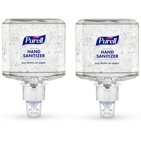 PURELL Advanced Hand Sanitizer Gel Refill - 40.6 fl oz (1200 mL) - Bacteria Remover, Kill Germs - Hand - Dye-free, Hygienic - 2 