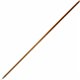 Genuine Joe Wood Handle with Threaded Metal Tip - Natural - Metal, Wood - 1 Each