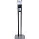 PURELL ES6 Dispenser Floor Stand - Freestanding - ABS Plastic - Gray