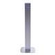 PURELL Messenger ES8 Silver Panel Floor Stand with Dispenser - Floor - Silver