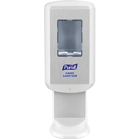 PURELL CS8 Hand Sanitizer Dispenser - Automatic - 1.27 quart Capacity - Wall Mountable, Refillable, Site Window, Touch-free - Wh