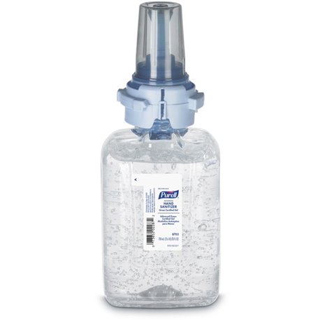 PURELL Hand Sanitizer Gel Refill - Fragrance-free Scent - 23.7 fl oz (700 mL) - Push Pump Dispenser - Kill Germs - Hand - Clear 