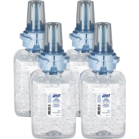 PURELL Hand Sanitizer Gel Refill - Fragrance-free Scent - 23.7 fl oz (700 mL) - Push Pump Dispenser - Kill Germs - Hand - Moistu