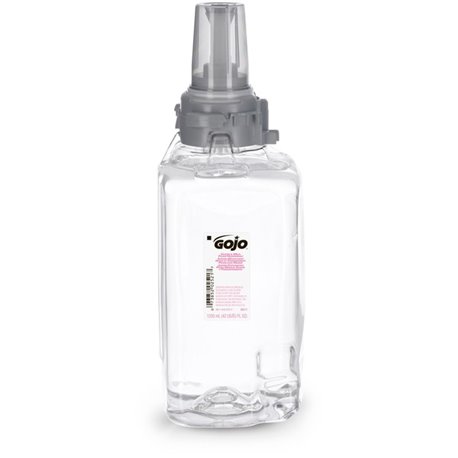 Gojo ADX-12 Clear/Mild Handwash Refill - 42.3 fl oz (1250 mL) - Push Pump Dispenser - Hand, Skin - Moisturizing - Clear - Dye-fr