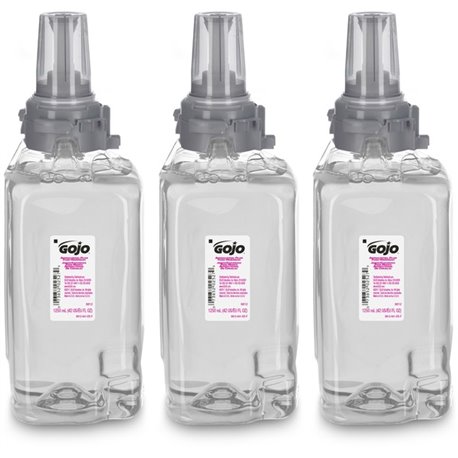 Gojo Antibacterial Handwash ADX-12 Dispenser Refill - Plum ScentFor - 42.3 fl oz (1251 mL) - Push Pump Dispenser - Bacteria Remo