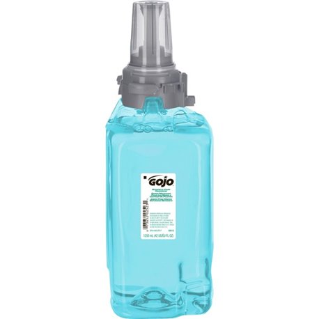 Gojo ADX-12 Botanical Foam Soap Refill - Botanical ScentFor - 42.3 fl oz (1250 mL) - Push Pump Dispenser - Skin, Hand - Moisturi