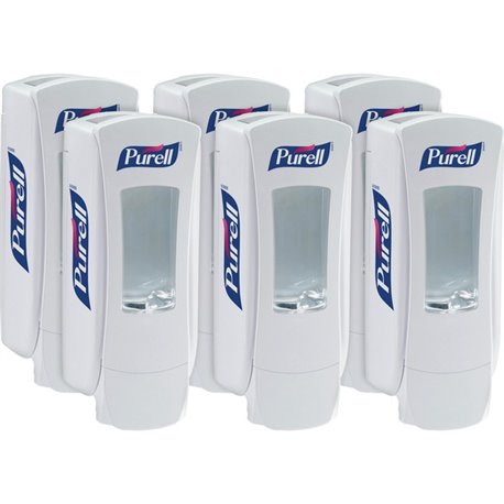 PURELL ADX-12 Dispenser - Manual - 1.27 quart Capacity - White - 6 / Carton