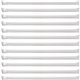 Genuine Joe Jumbo Translucent Straight Straws - 7.8" Length - 6000 / Carton - Clear