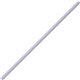 Genuine Joe Paper Straw - 0.3" Length x 0.3" Width x 7.3" Height - Paper - 500 / Box - White