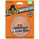 Gorilla Tough & Clear Mounting Tape - 12.50 ft Length x 1" Width - 1 Each - Clear