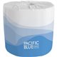 Pacific Blue Select Standard-Roll Embossed Toilet Paper - 2 Ply - 4" x 4.05" - 550 Sheets/Roll - White - 40 / Carton