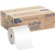 SofPull Mechanical Recycled Paper Towel Rolls - 1 Ply - 7.87" x 1000 ft - 7.80" Roll Diameter - White - 6 / Carton