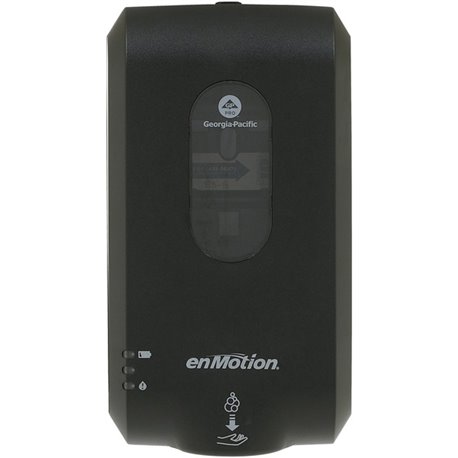 enMotion Gen2 Automated Touchless Soap & Sanitizer Dispenser - Automatic - Wall Mountable, Touch-free - Black - 1 / Carton