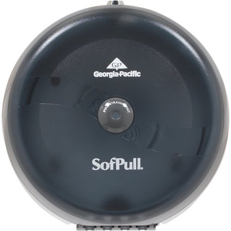 SofPull 1-Roll Centerpull High-Capacity Toilet Paper Dispenser - Center Pull Dispenser - 1 x Roll Center Pull - 10.5" Height x 1