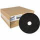 Genuine Joe Black Floor Stripping Pad - 13" Diameter - 5/Carton x 13" Diameter x 1" Thickness - Stripping - 175 rpm to 350 rpm S