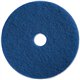 Genuine Joe Medium-duty Scrubbing Floor Pad - 20" Diameter - 5/Carton x 20" Diameter x 1" Thickness - Scrubbing, Floor - 175 rpm