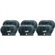 Genuine Joe Solutions Standard Bath Tissue Roll Dispenser - Manual - Roll - 2000 x Sheet, 2 x Roll - Black - Sliding Door - 6 / 