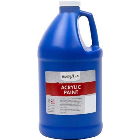 Handy Art Acrylic Paint - 2 quart - 1 Each - Phthalo Blue