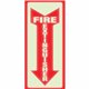 Headline Signs Glow In Dark Fire Extinguisher Sign - 1 Each - Fire Extinguisher Print/Message - 4" Width13" Depth - Glow-in-the-