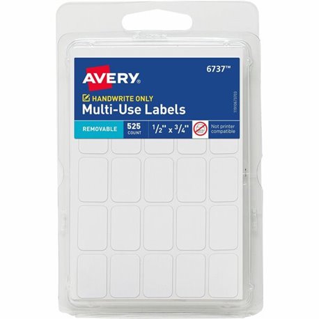 Avery Shipping Tags - Unstrung - 4.75" Length x 2.37" Width - Rectangular - 1000 / Box - Card Stock - Yellow